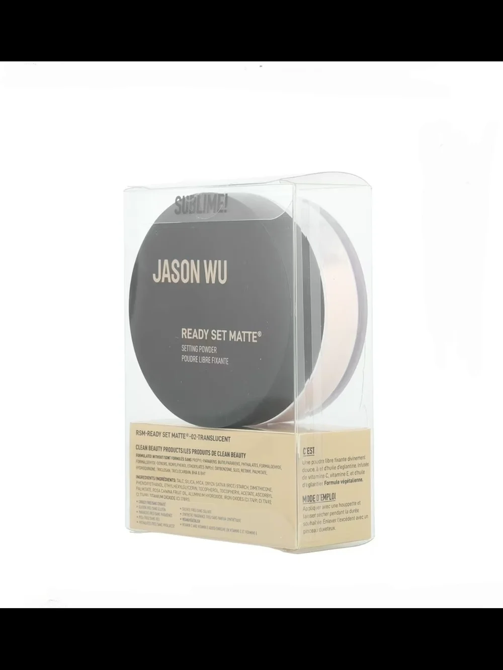Jason Wu Ready Set Matte Setting Powder - Translucent Banana 0.85oz BNIB